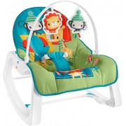 Fisher-Price Infant-To-Toddler Rocker, Jungle Blocks - USED